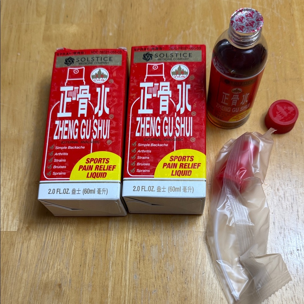 Solstice Red Sports Pain Relief Liquid